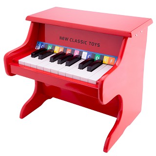 Piano - 18 keys - red